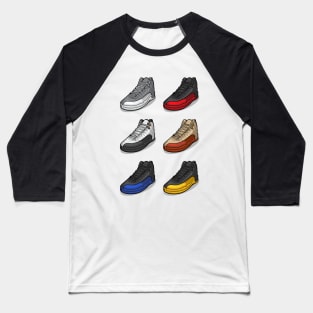 AJ 12 Retro Sneaker Baseball T-Shirt